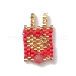 Стеклянные подвески из бисера PALLOY-MZ00227-02