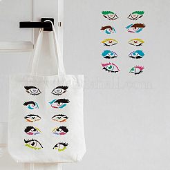 Grands modèles de pochoirs de peinture de dessin réutilisables en plastique&nbsp;DIY-WH0202-095