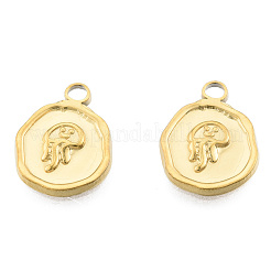 Pendentifs en acier inoxydable avec placage ionique (IP) 201&nbsp;LS-STAS-N098-244LG