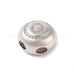 Подвески из латуни и кубического циркония KK-Z047-07P-Q-RS