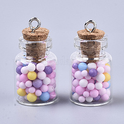 Подвеска для бутылок из стекла&nbsp;LS-GLAA-N037-01H