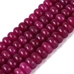 Chapelets de perles de jade blanche naturelle&nbsp;G-Q613-01F-29