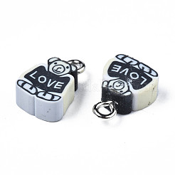 Подвески из полимерной глины ручной работы CLAY-S096-024