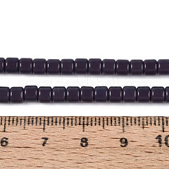 Opake Volltonglasperlenstränge&nbsp;LS-GLAA-N065-4x4mm-C07