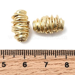 Латунные бусины в форме вихревой спирали&nbsp;KK-Z137-18G