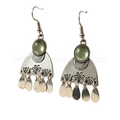 Boucles d'oreilles chandelier en résine et alliage pour femmes&nbsp;WG10698-01