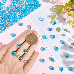 2 нить гальваника стеклянные бусины нити&nbsp;EGLA-PA0001-01A