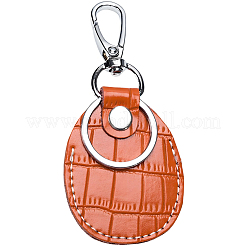 2 комплект брелоков-подвесок из коровьей кожи KEYC-CL0001-23A