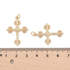 Латунные микро проложить кубического циркония подвески KK-L223-007G