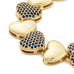 Bracelets en laiton plaqué en rack pour femmes&nbsp;BJEW-B109-01G-01