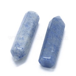 Perle a punta di avventurina blu naturale tinta e riscaldata&nbsp;G-G795-02-02B