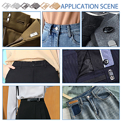 60 комплект латунных пряжек 3 цветов KK-WR0001-04