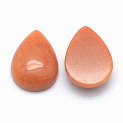 ナチュラルアベンチュリンカボション  ティアドロップ  25x18x7mm&nbsp;G-E491-B-25