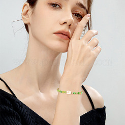 Наборы для самостоятельного изготовления браслетов из бусин натурального регалита/императорской яшмы/морского осадка&nbsp;DIY-TA0002-69D