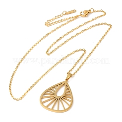 Подвески из нержавеющей стали 304 NJEW-P283-03G