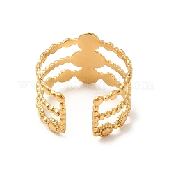 Ионное покрытие (ip) 304 нержавеющая сталь открытая манжета кольцо выводы&nbsp;LS-STAS-E180-08G