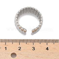 Кольцо-манжета из нержавеющей стали 304 для женщин&nbsp;RJEW-U014-05P