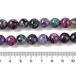 Природных вены драконов агат нитей бисера X-G-NH0013-B01-02