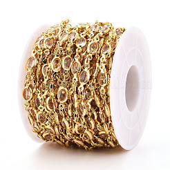 Латунные овальные звенья цепи CHC-N023-04A-G