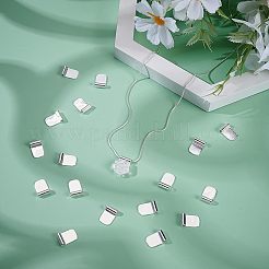 20 шт. латунные плоские приклеиваемые скобы&nbsp;KK-AR0004-31