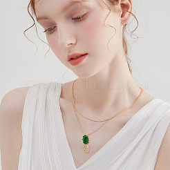 30шт подвески из эмалированного сплава с покрытием из светлого золота&nbsp;ENAM-FH0001-68