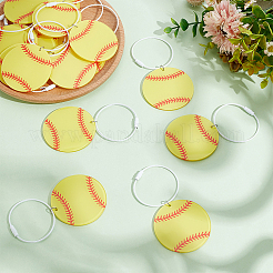 24 шт. акриловые подвесные украшения HJEW-ME00022