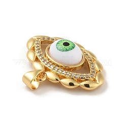 Латунные микро проложить кубического циркония подвески&nbsp;KK-B059-44G-C