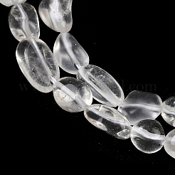 Природных кристаллов кварца бисер нитей G-P433-21