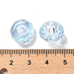 Transparenten Harz European Beads&nbsp;RESI-B020-05D
