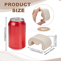 Бархатные подушки для демонстрации ювелирных изделий&nbsp;ODIS-WH0043-201A