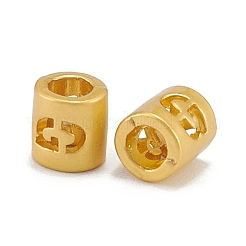 Perline ciondolo cavo in lega&nbsp;PALLOY-P242-01MG-G