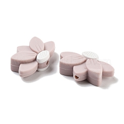 Лотос пищевые экологически чистые силиконовые бусины&nbsp;LS-SIL-WH0013-50N