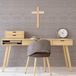 Décoration murale croix en bois&nbsp;AJEW-WH0348-323