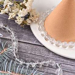 Природных кристаллов кварца бисер нитей G-C175-10mm-2