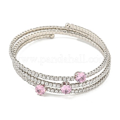 Браслеты из латуни с покрытием стойки&nbsp;BJEW-B110-01P