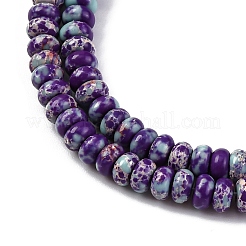 Синтетические окрашенные нити императорской яшмы G-K343-C39-05