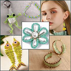 156 г 12 стеклянных бисера&nbsp;SEED-SC0001-32B-08