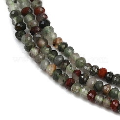 Природные африканские гелиотроп бисер пряди G-S388-A02-1x2mm