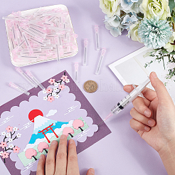 90 шт. 3-х стильная игла-дозатор из нержавеющей стали 304 с пластиковым замком Люэра и колпачком FIND-BC0003-91