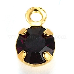 Стеклянные украшения из горного хрусталя RB-6.5x4x3.5-G