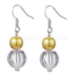 5 пара акриловых подвесных сережек EJEW-JE06351