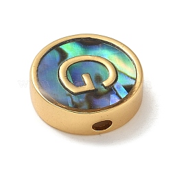 Perline in ottone&nbsp;KK-U046-17G-G