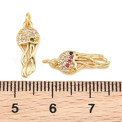 Pendentifs en laiton avec zircon cubique micro pavé&nbsp;KK-Q085-03C-G02