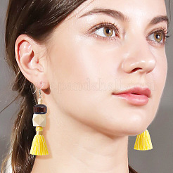 Крашеные натуральные деревянные бусины&nbsp;WOOD-GO0001-07B