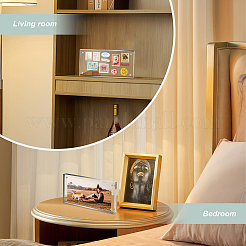 Настольная прозрачная акриловая рамка для фотографий&nbsp;AJEW-WH0166-52