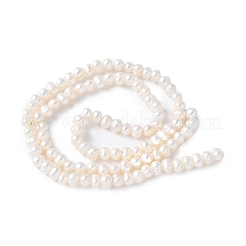 Нити из натурального культивированного пресноводного жемчуга PEAR-I007-07K-02A