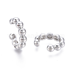 Серьги-манжеты из латуни EJEW-I249-09P