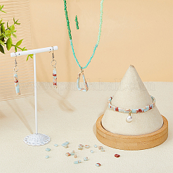 100 шт. бусины из натурального камня шушань&nbsp;G-FH0002-48