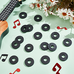 30 шт. пластиковые замки для гитарного ремня&nbsp;AJEW-CN0002-31