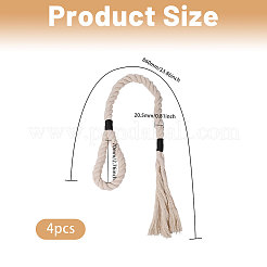 Fermatenda in cotone e lino&nbsp;AJEW-WH0752-377